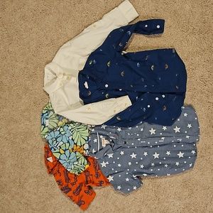 Set / lot / bundle boys 4T button down shirts